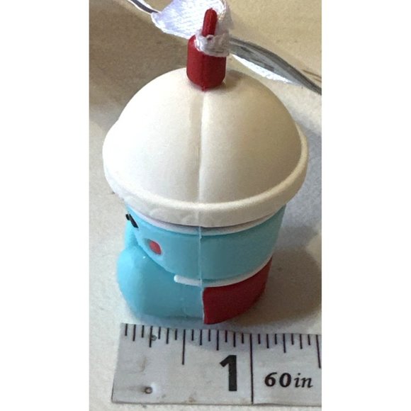 2 X 2-pk Hallmark Ornaments Popcorn & Slushie Plastic Tree Ornaments (NWT) - Picture 16 of 16